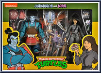 Chakahachi and Lotus from Teenage Mutant Ninja Turtles - Classic Cartoon - Multi-Packs manufactured by Neca [Front]