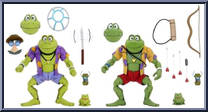 Rasputin and Genghis from Teenage Mutant Ninja Turtles - Classic Cartoon - Multi-Packs manufactured by Neca [Loose]