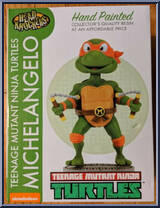 Michelangelo from Teenage Mutant Ninja Turtles - Classic Cartoon - Head Knockers manufactured by Neca [Front]