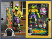 Mondo Gecko (Shred, Mondo, Shred!) from Teenage Mutant Ninja Turtles - Classic Cartoon - Basic Series manufactured by Neca [Front]