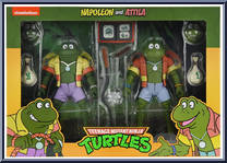 Napoleon and Attila from Teenage Mutant Ninja Turtles - Classic Cartoon - Multi-Packs manufactured by Neca [Front]