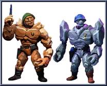Traag and Granitor Action Figure