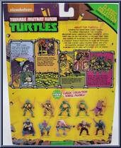 Leonardo from Teenage Mutant Ninja Turtles - Classic Collection - 90th Reissue manufactured by Playmates [Back]