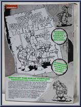 Original Sketch Michelangelo from Teenage Mutant Ninja Turtles - Classic Collection - 40th Anniversary manufactured by Playmates [Back]