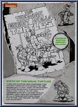 Original Sketch Michelangelo from Teenage Mutant Ninja Turtles - Classic Collection - 40th Anniversary manufactured by Playmates [Back]
