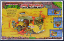 Turtle Party Wagon from Teenage Mutant Ninja Turtles - Classic Collection - Accessories manufactured by Playmates [Back]
