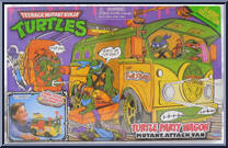 Turtle Party Wagon from Teenage Mutant Ninja Turtles - Classic Collection - Accessories manufactured by Playmates [Front]