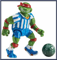 Sewer Sports All-Stars:  Shell Kickin Raph from Teenage Mutant Ninja Turtles - Classic Collection - 40th Anniversary manufactured by Playmates [Loose]