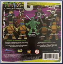 Sewer Gear Donatello / Norman from Teenage Mutant Ninja Turtles - Minimates - Wave 2 manufactured by Diamond Select [Back]