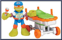 EMT Mikey from Teenage Mutant Ninja Turtles - Half Shell Heroes - Basic Series manufactured by Playmates [Loose]