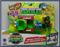 Tread Cycle with Tank Commander Raph from Teenage Mutant Ninja Turtles - Half Shell Heroes - Accessories manufactured by Playmates [Front]