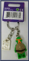 Michelangelo from Teenage Mutant Ninja Turtles - Keychains manufactured by Lego [Back]