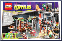 Turtle Lair Attack from Teenage Mutant Ninja Turtles - Playsets manufactured by Lego [Front]