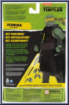 Jennika (Battle Ready) from Teenage Mutant Ninja Turtles - SDCC manufactured by Loyal Subjects [Back]