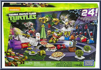 Advent Calendar from Teenage Mutant Ninja Turtles - 2016 Series manufactured by Mega Bloks [Front]