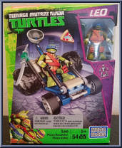 Leo (Pizza Roadster) from Teenage Mutant Ninja Turtles - 2016 Series manufactured by Mega Bloks [Front]