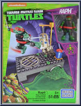 Raph (Dojo Combat) from Teenage Mutant Ninja Turtles - 2016 Series manufactured by Mega Bloks [Front]