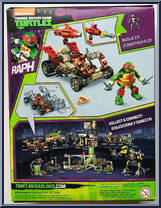 Raph (Pizza Speedster) from Teenage Mutant Ninja Turtles - 2016 Series manufactured by Mega Bloks [Back]