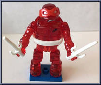 Raphael from Teenage Mutant Ninja Turtles - Blind Bags - Series 3 manufactured by Mega Bloks [Loose]