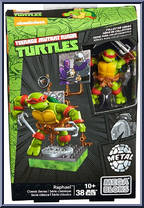 Raphael from Teenage Mutant Ninja Turtles - Classic Series manufactured by Mega Bloks [Front]