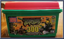 Tub Set from Teenage Mutant Ninja Turtles - 2003 Series manufactured by Mega Bloks [Front]