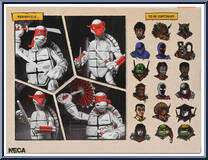 First Turtles (Black & White) (Eastman & Laird) from Teenage Mutant Ninja Turtles - Mirage Comics - Basic Series manufactured by Neca [Back]