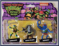 Leonardo / Rocksteady / Superfly Action Figure