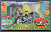 Bad Boy Biker Raph with Street Cycle Action Figure