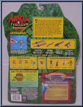 Leonardo from Teenage Mutant Ninja Turtles - Next Mutation - Series 1 manufactured by Playmates [Back]