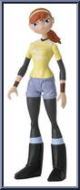April O'Neil from Teenage Mutant Ninja Turtles - Nickelodeon - Basic Series manufactured by Playmates [Loose]