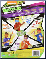 Dimension X: Donatello Ninja Combat Gear from Teenage Mutant Ninja Turtles - Nickelodeon - Role Play manufactured by Playmates [Back]