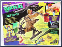 Drop Copter from Teenage Mutant Ninja Turtles - Nickelodeon - Vehicles manufactured by Playmates [Back]
