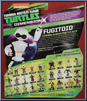 Fugitoid from Teenage Mutant Ninja Turtles - Nickelodeon - Dimension X manufactured by Playmates [Back]