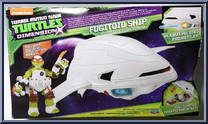 Fugitoid Ship (Dimension X) from Teenage Mutant Ninja Turtles - Nickelodeon - Vehicles manufactured by Playmates [Back]