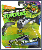 Leo in Stealth Bike from Teenage Mutant Ninja Turtles - Nickelodeon - T-Machines manufactured by Playmates [Front]