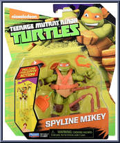Mikey from Teenage Mutant Ninja Turtles - Nickelodeon - Spyline manufactured by Playmates [Front]