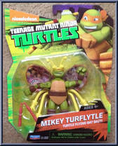 Mikey Turflytle from Teenage Mutant Ninja Turtles - Nickelodeon - Basic Series manufactured by Playmates [Front]