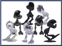 M.O.U.S.E.R.S. from Teenage Mutant Ninja Turtles - Nickelodeon - Basic Series manufactured by Playmates [Loose]
