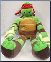 Raphael from Teenage Mutant Ninja Turtles - Nickelodeon - Plush manufactured by Playmates [Loose]