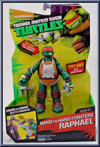 Raphael from Teenage Mutant Ninja Turtles - Nickelodeon - Hand-to-Hand Fighters manufactured by Playmates [Front]