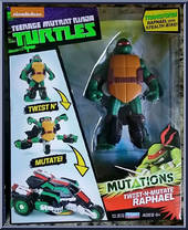 Raphael from Teenage Mutant Ninja Turtles - Nickelodeon - Twist-N-Mutate manufactured by Playmates [Front]