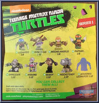 Leonardo from Teenage Mutant Ninja Turtles - Nickelodeon - Stackable Mystery manufactured by Playmates [Back]