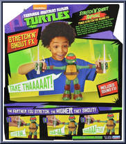 Stretch' N' Shout Raphael from Teenage Mutant Ninja Turtles - Nickelodeon - Basic Series manufactured by Playmates [Back]