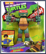 Stretch' N' Shout Raphael from Teenage Mutant Ninja Turtles - Nickelodeon - Basic Series manufactured by Playmates [Front]
