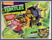 T-Rawket from Teenage Mutant Ninja Turtles - Nickelodeon - Vehicles manufactured by Playmates [Front]