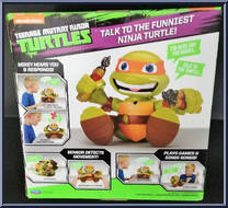 Talk-To-Me Mikey from Teenage Mutant Ninja Turtles - Nickelodeon - Basic Series manufactured by Playmates [Back]