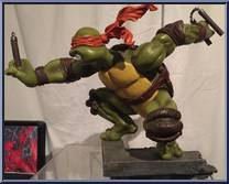 Michelangelo (Exclusive) from Teenage Mutant Ninja Turtles - 1:5 Scale Statues manufactured by Sideshow [Loose]