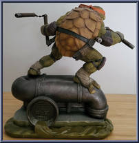Michelangelo from Teenage Mutant Ninja Turtles - Statues 2017 manufactured by Sideshow [Loose]