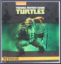 Michelangelo from Teenage Mutant Ninja Turtles - Statues 2017 manufactured by Sideshow [Front]