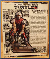 Shredder from Teenage Mutant Ninja Turtles - 1:5 Scale Statues manufactured by Sideshow [Back]